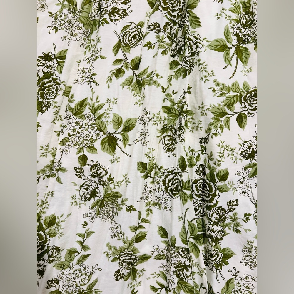 By the River Rose Pleated sleeveless corset maxi dress size medium green NWT - Picture 6 of 13